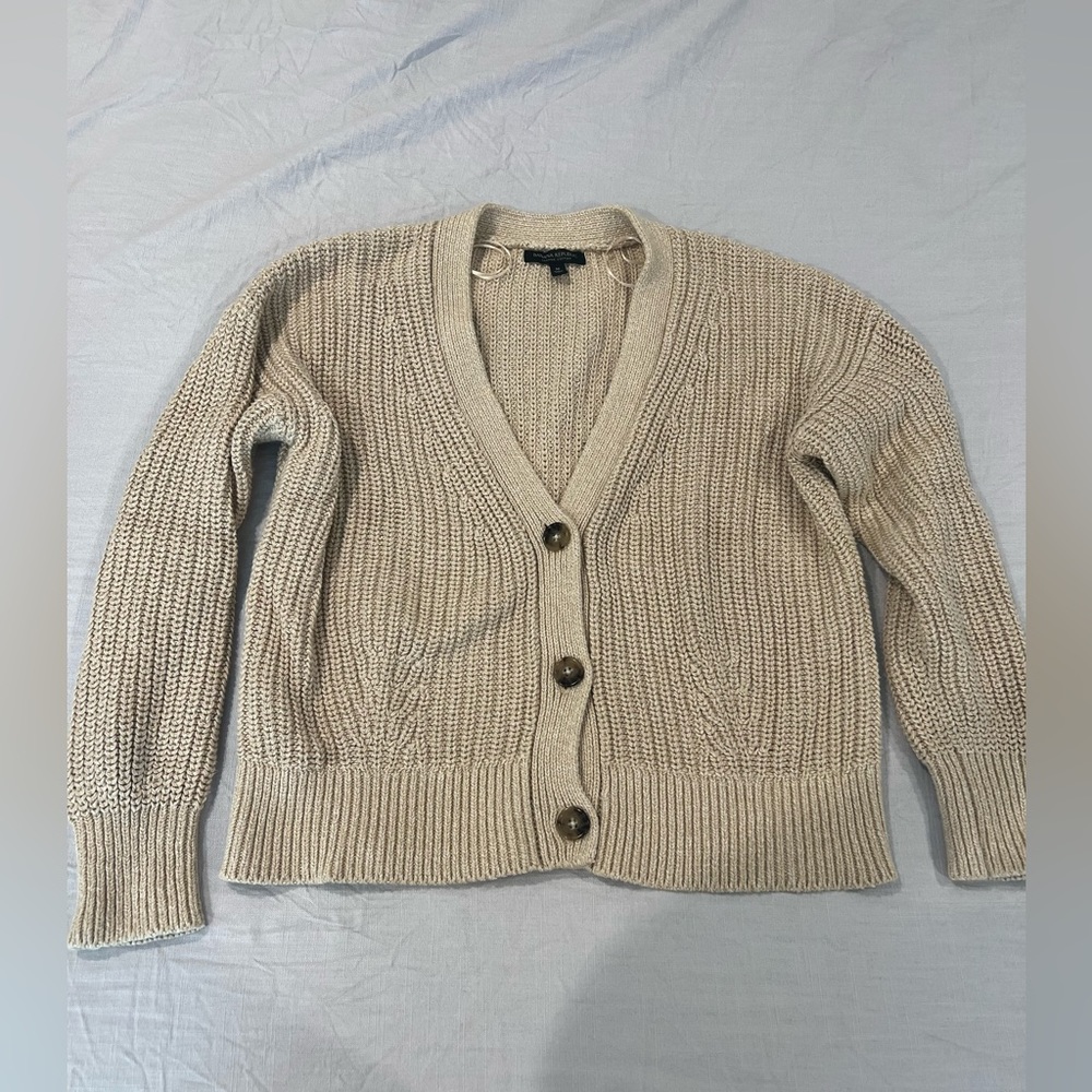 Banana Republic oversized oatmeal chunky cardigan. Size M, worn once